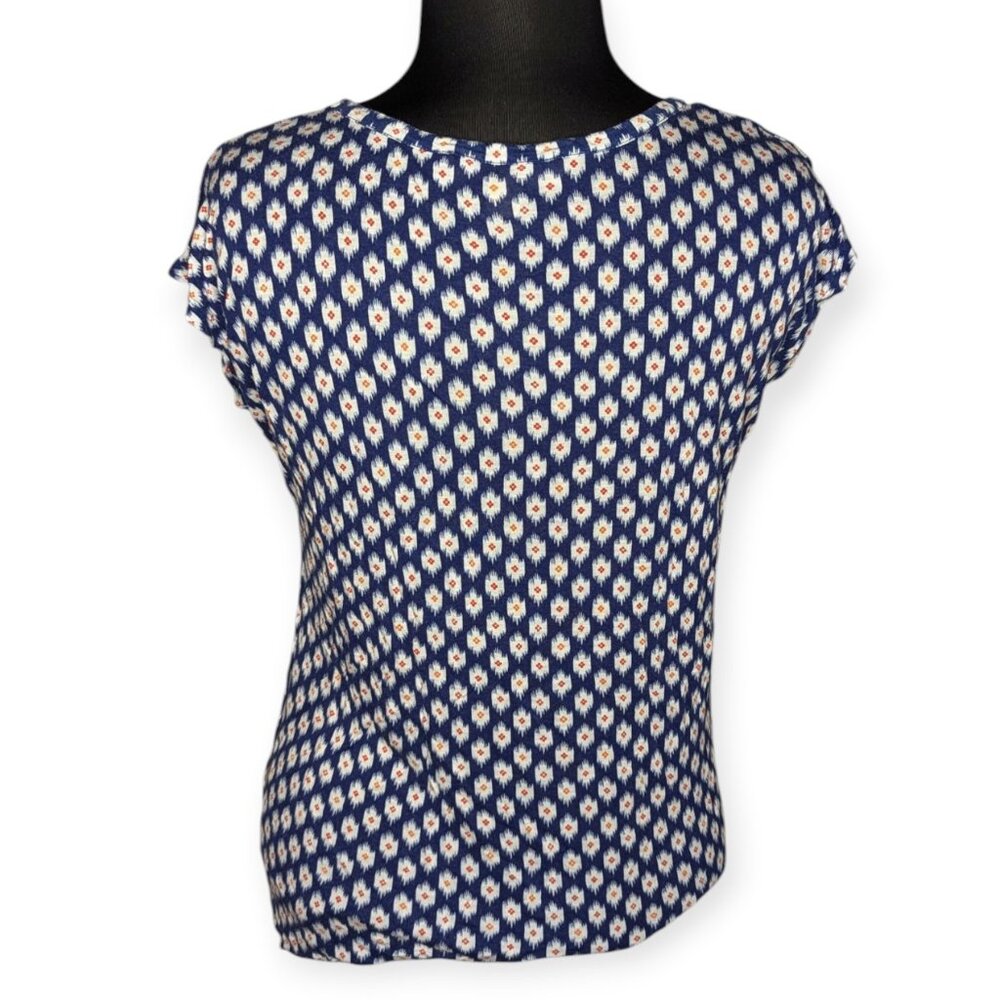 MICHAEL Michael Kors Lightweight Short Sleeve Scoop Neck Top Size Small - Picture 6 of 11